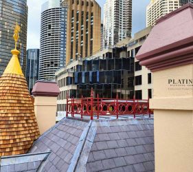 Roof & Shingles Repaired – New shingles and roof detailing completed.