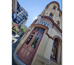 Detailed Exterior Work – Restoring the Russell Hotel’s historic façade