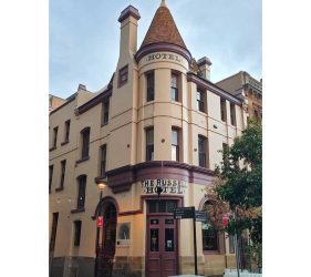 Sydney’s Oldest Pub – Iconic Federation-style exterior beautifully repainted.