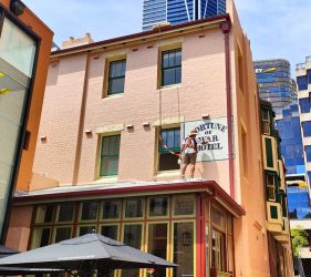 Skilled Heritage Painters – The Platinum team at work on Sydney’s landmark.