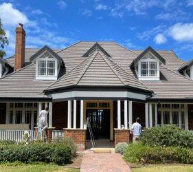 Large House Painting – Stunning exterior repaint of a grand Forestville home.