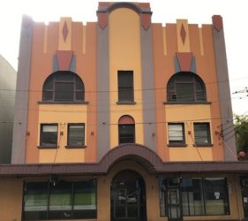 Commercial Painting before transformation in Crows Nest Sydney