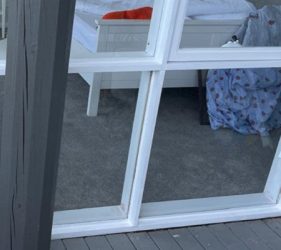 Fully restored timber window after carpentry repair at a residential home in North Sydney by Platinum Painting