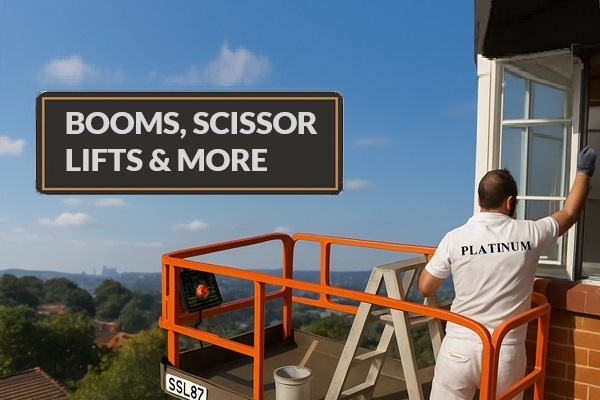 Boom Lift Painting Sydney | Platinum Painting Company