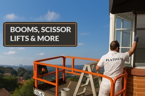 Boom Lift Painting Sydney | Platinum Painting Company