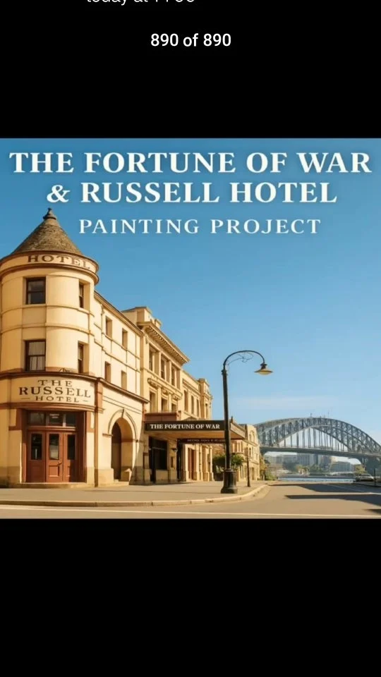 Repainting iconic landmarks at Sydney's oldest pub the fortune of war. Working alongside Sdropes who supplied the majority of these fantastic photos.
#sydneypainter
 #realestate
 #exteriorpainters #sydneypainters #masterpainting 
#ResidentialPainters
#PaintersOfSydney
#SydneyRenovations
 #heritagepainting
 #sydneylandmarks
